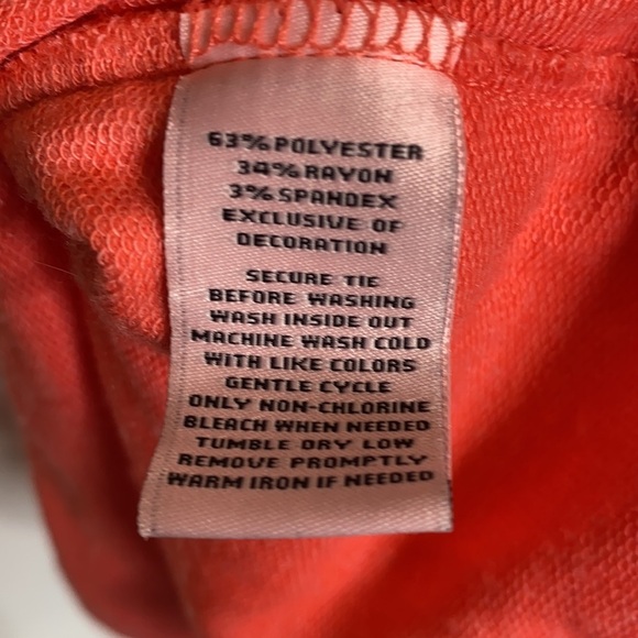 Juicy Couture Women's Pink Short Sleeve Mini Dress Drawstring Waist size Small - Picture 5 of 6